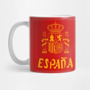 Spain world cup tshirt spanish fans Mug